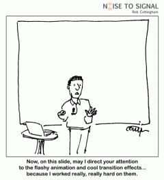 Cartoon: PowerPoint effects