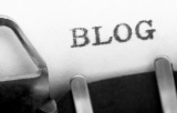 Blogging by typewriter