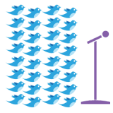 Twitter listens to a speech